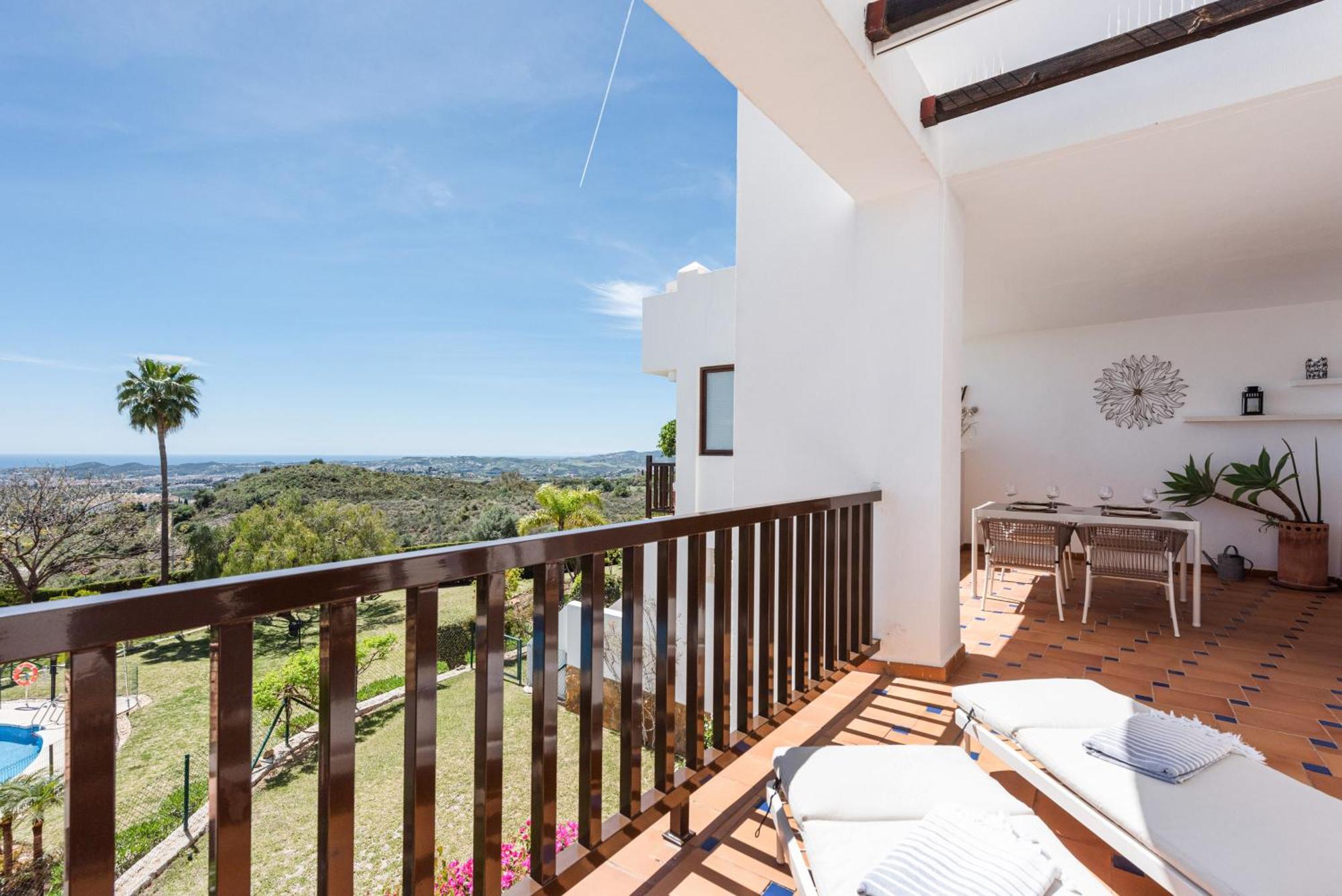Incredible Apartment With Sea Views And Balcony Mijas Dış mekan fotoğraf